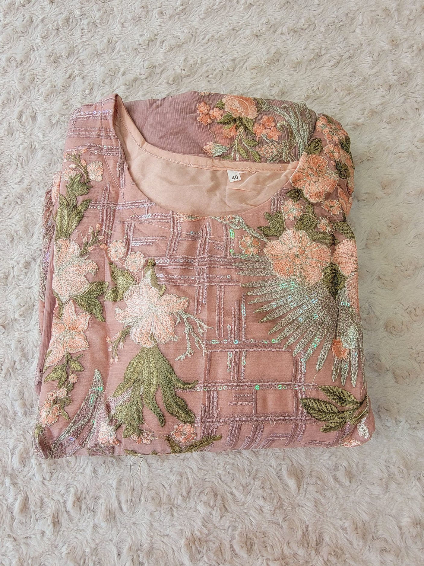 Pakistani Stitched Embroidery Party Wear Dresses Ready To Ship