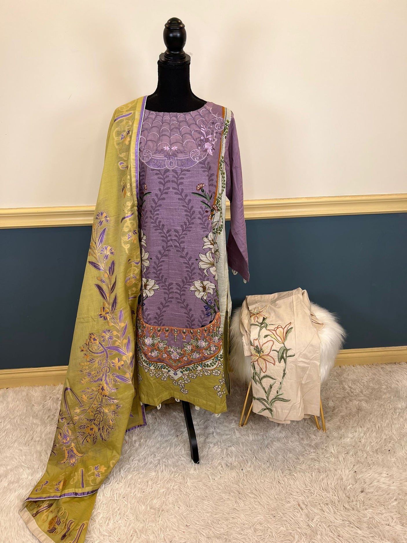 Pakistani Embroidered Party wear Ready To Ship