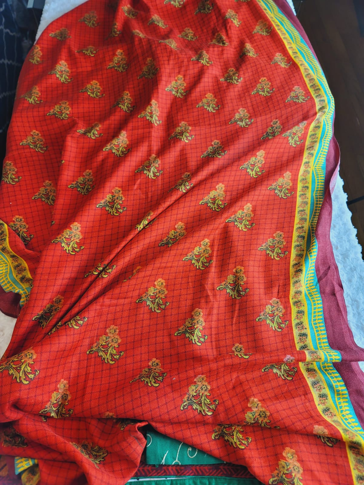 Pakistani Linen Embroidered Salwar kameez Ready To Ship