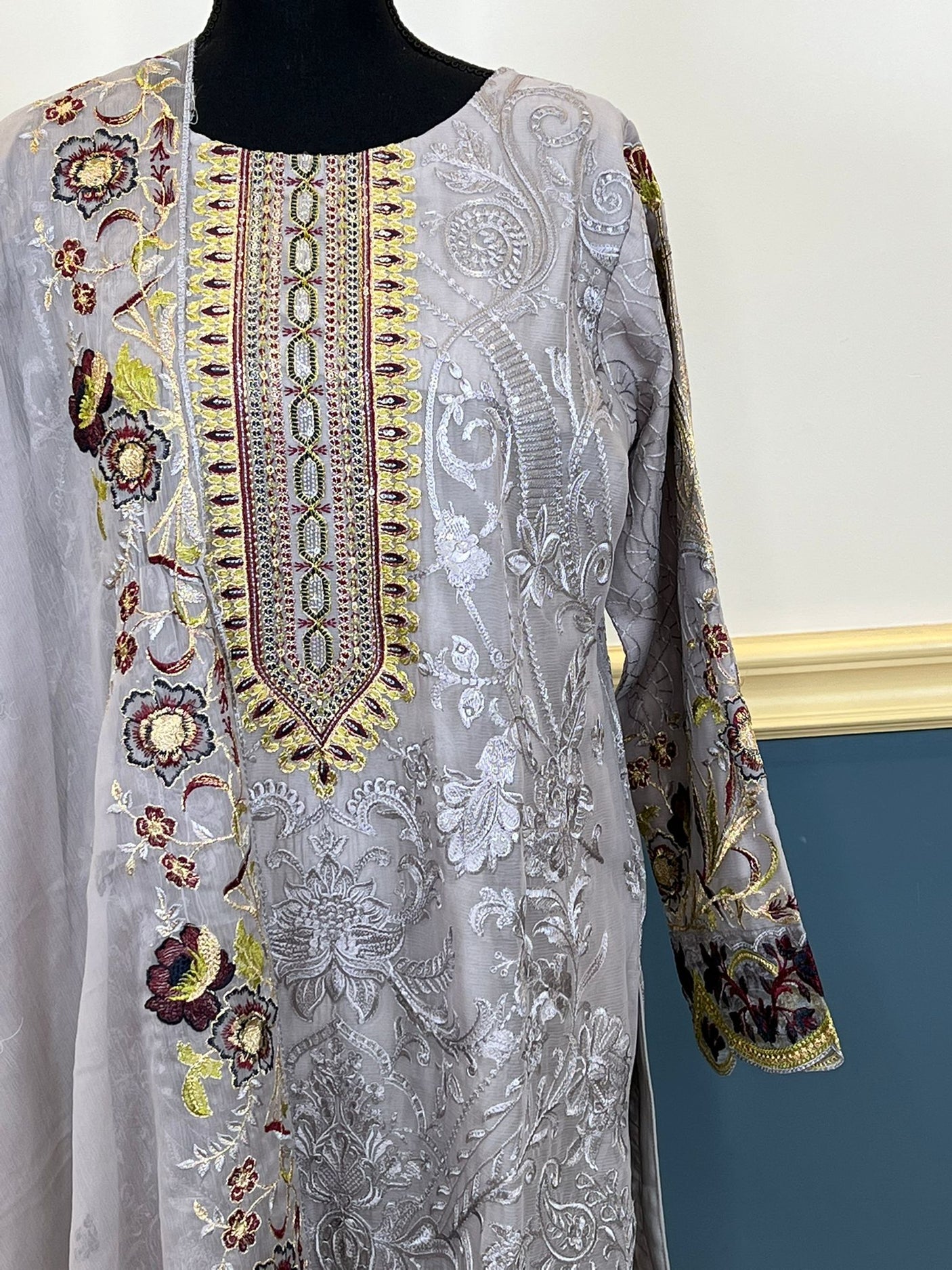 Pakistani Embroidered Party wear Ready To Ship