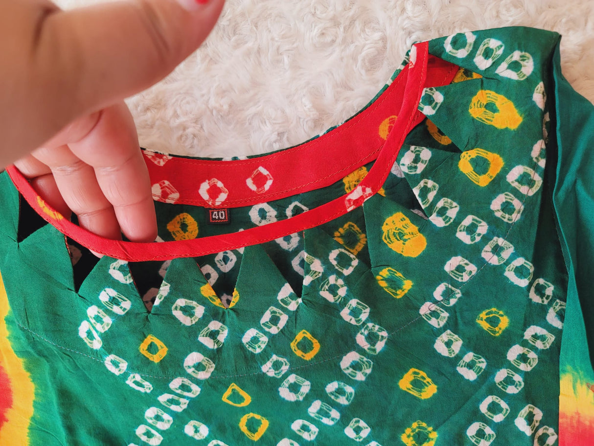 Bangladeshi batik salwer kamiz