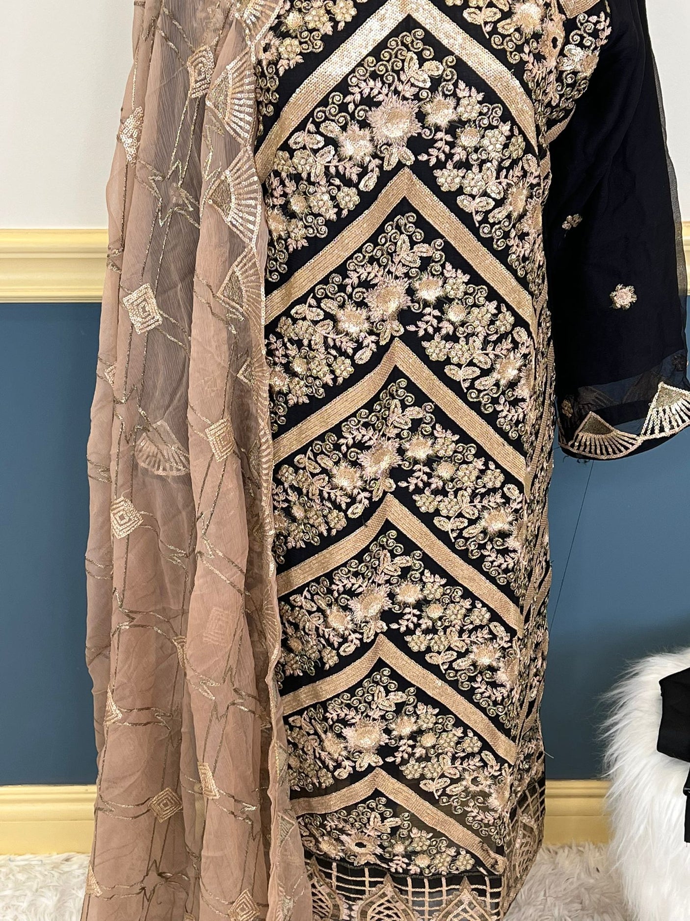 Pakistani Embroidered Party wear Ready To Ship