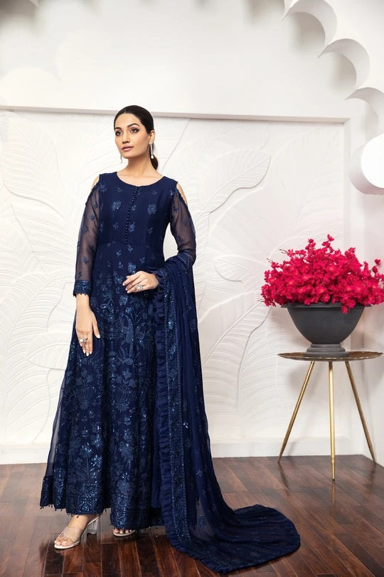 Alizeh Fashion By Bilal's Embroidered Chiffon Collection 2021 -100% Original Guaranteed