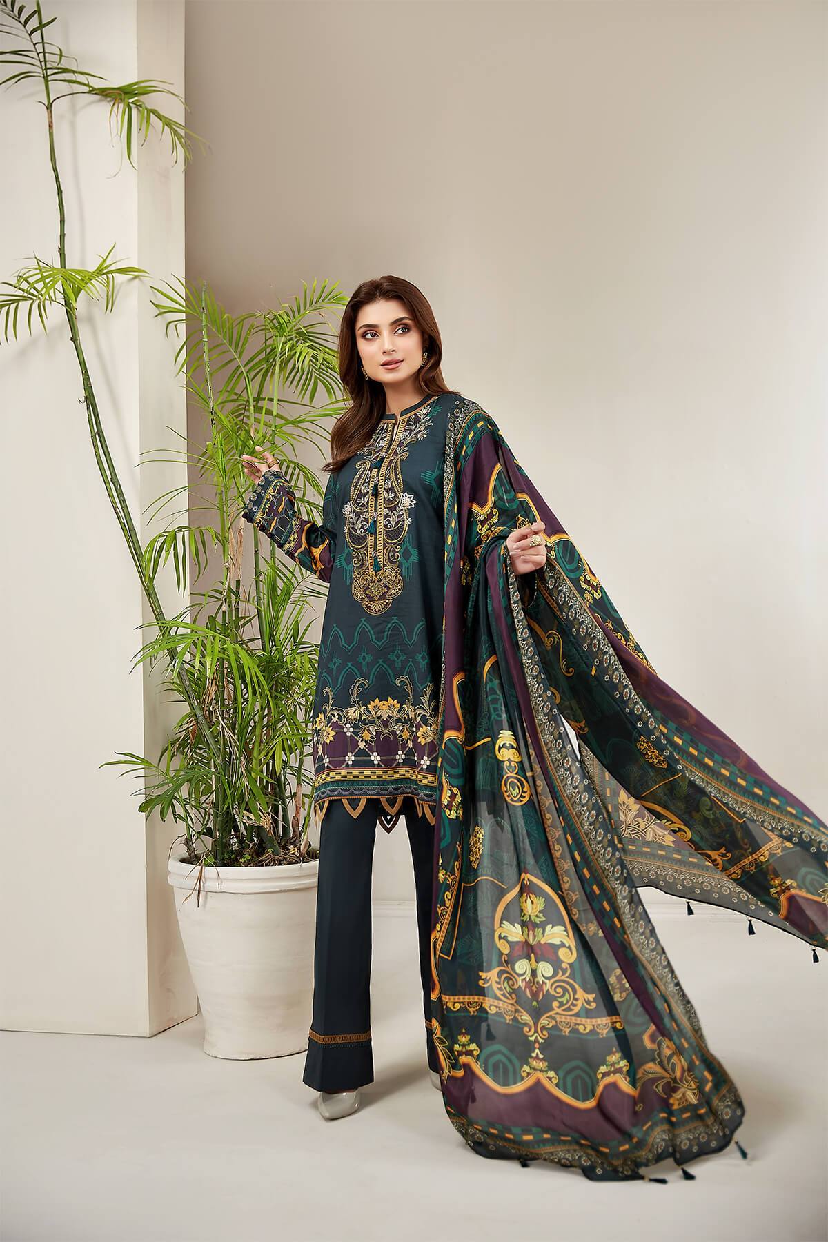 Farasha Lawn Collection 100% Original