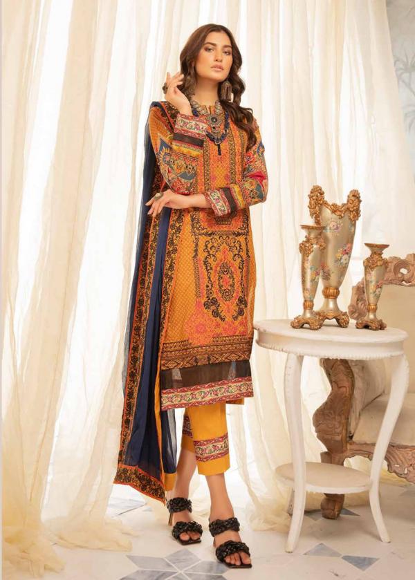 AZALEA By Johra Embroidered Lawn Collection 2021 -100% Original Guaranteed