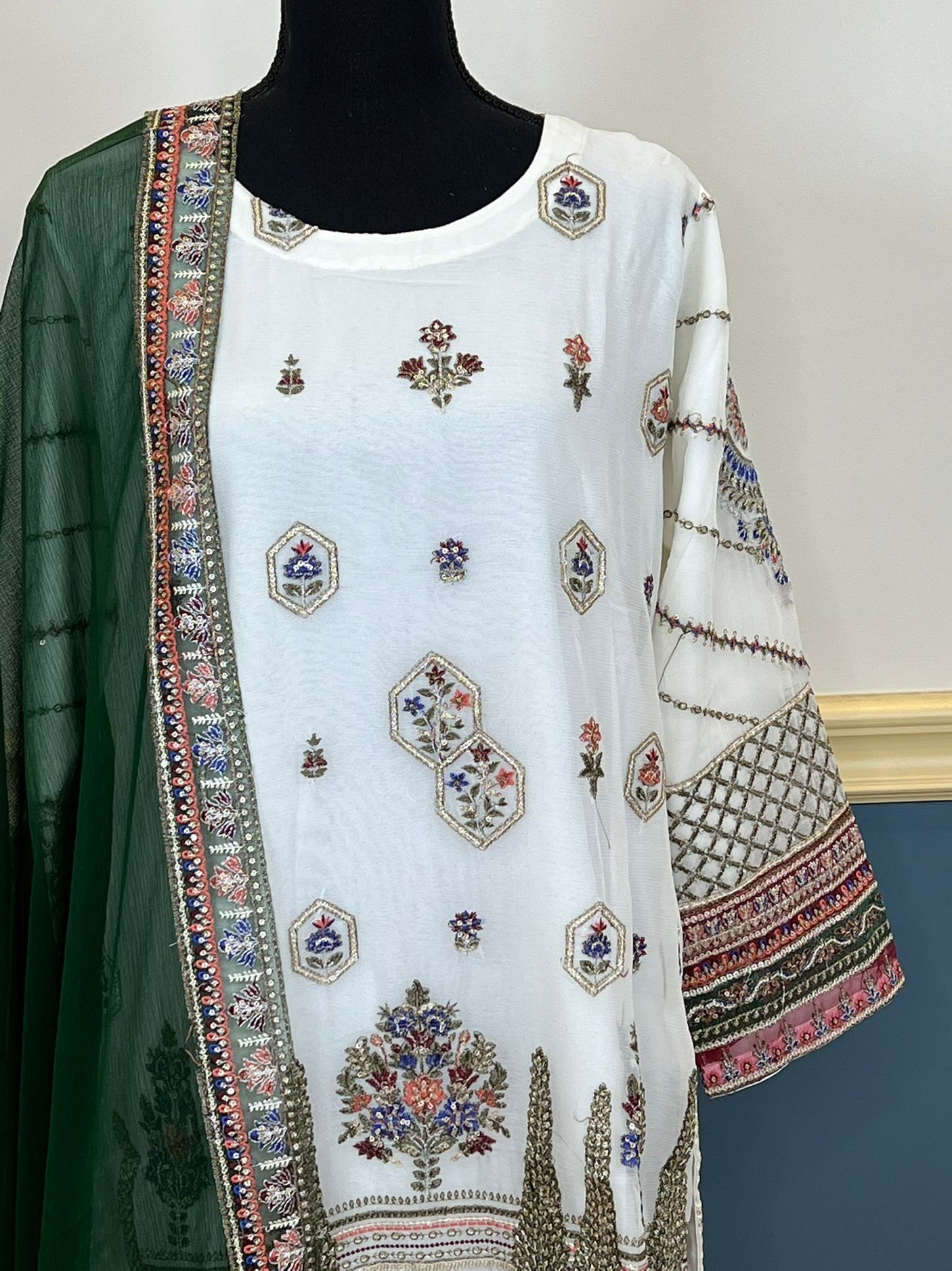 Pakistani Embroidered Party wear Ready To Ship