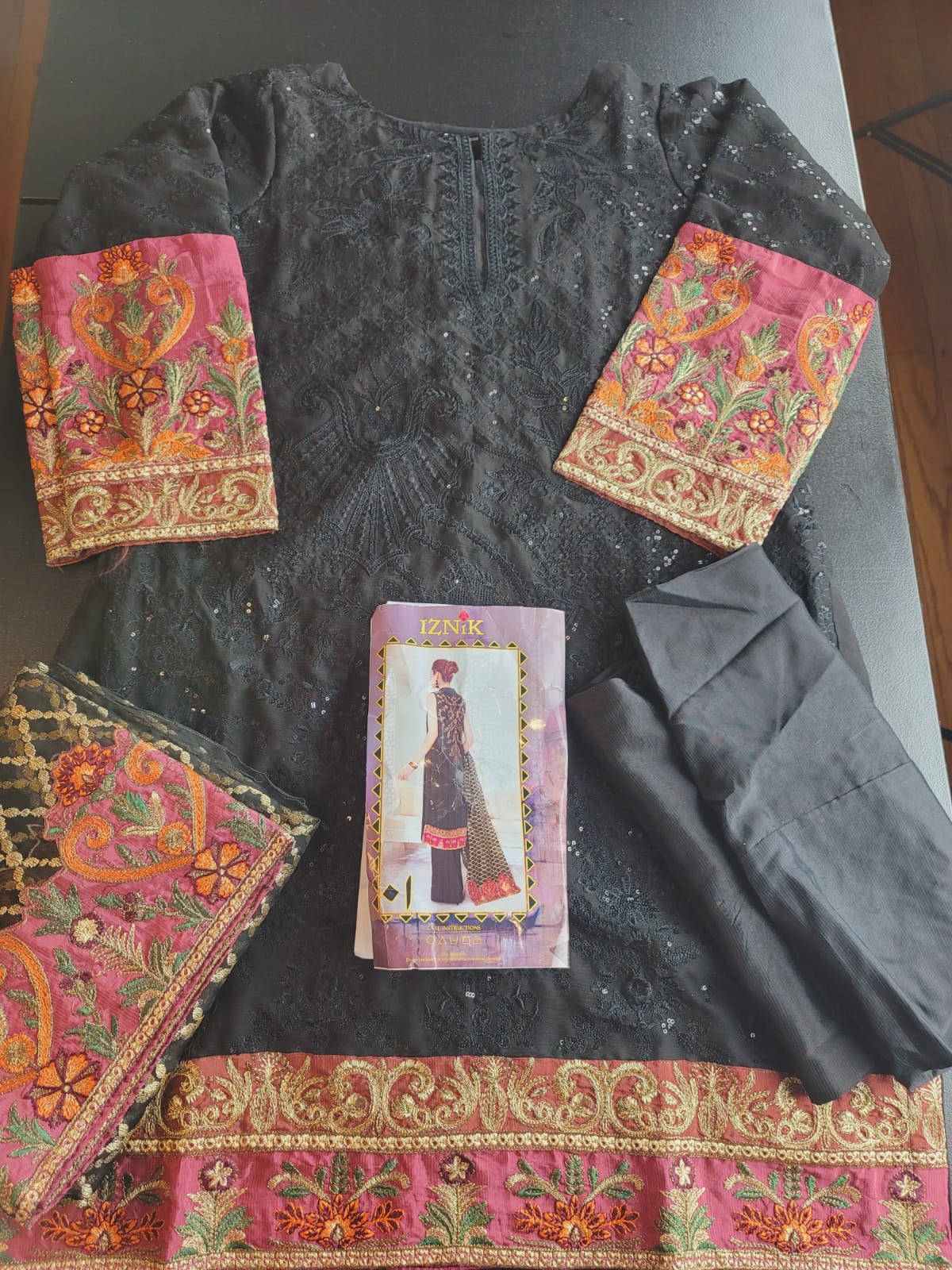 Pakistani Stitched Embroidery Party Wear Dresses Ready To Ship