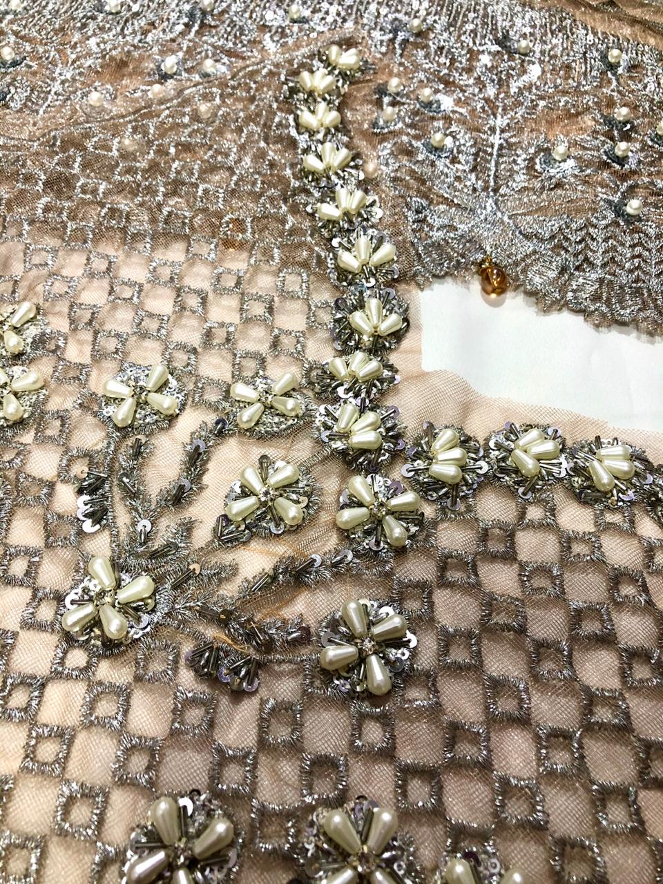 Pakistani Stitched Embroidery Party Wear Dresses Ready To Ship