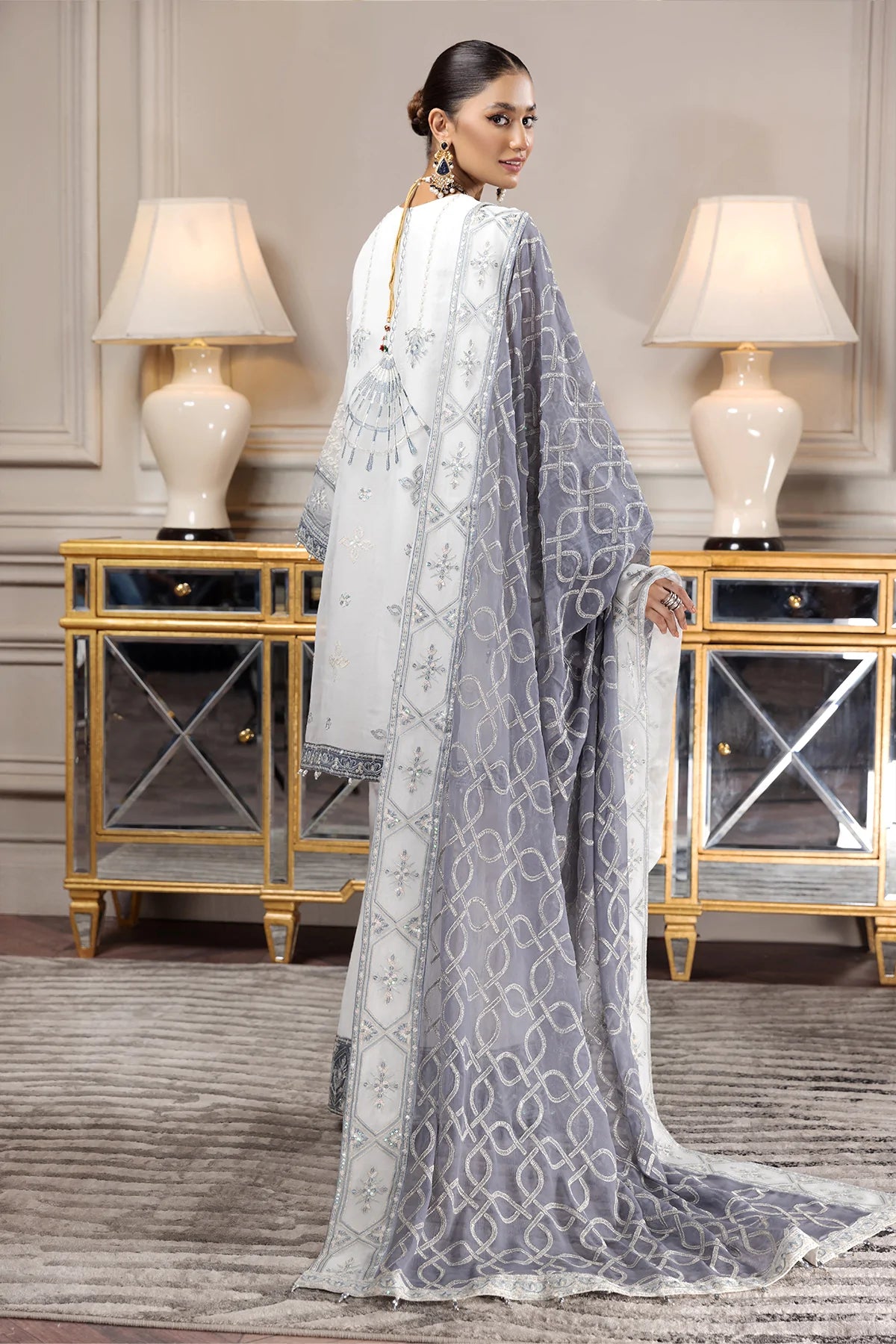 Alizeh Embroidered Chiffon Collection100% Original
