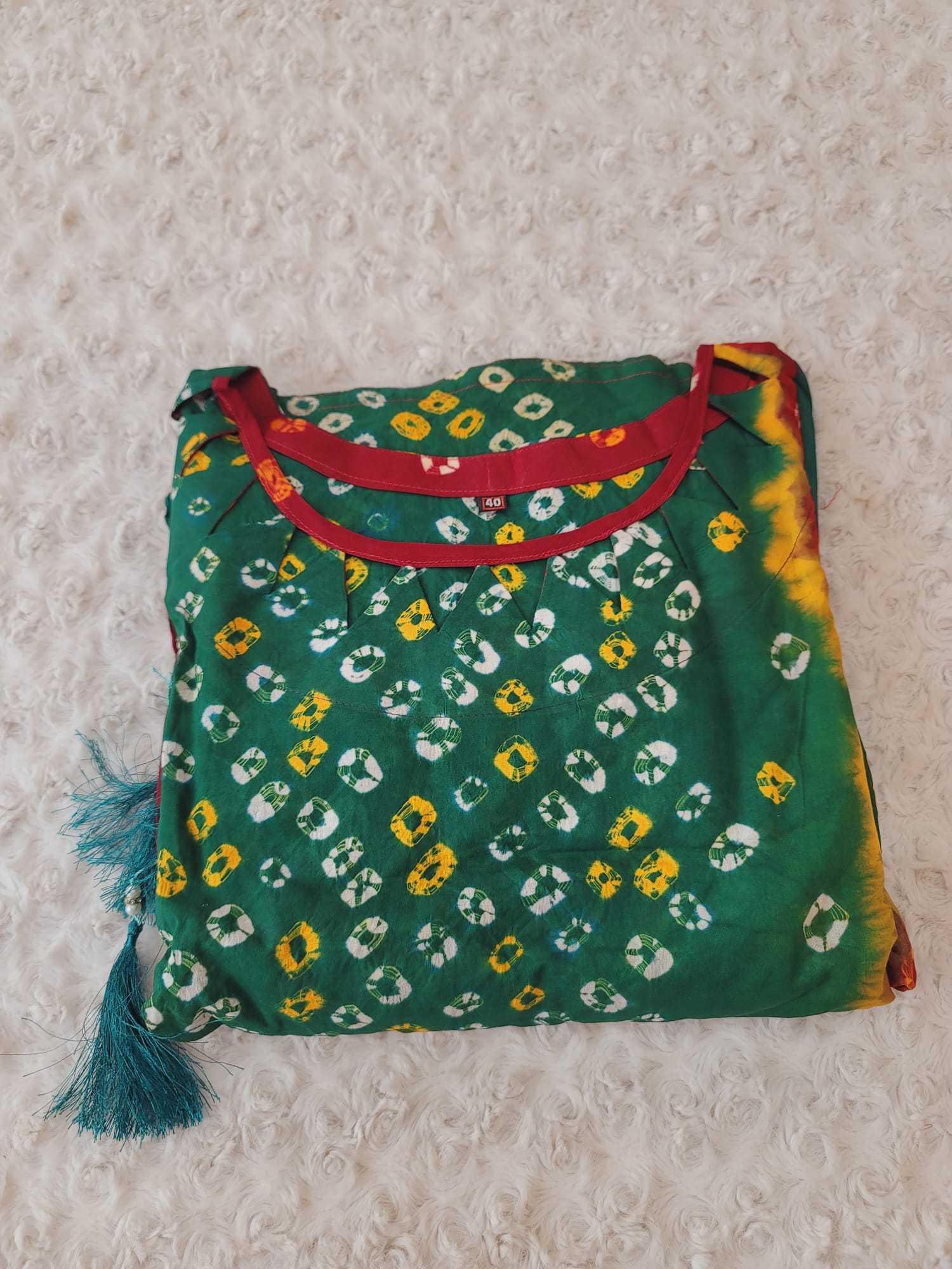 Bangladeshi batik salwer kamiz