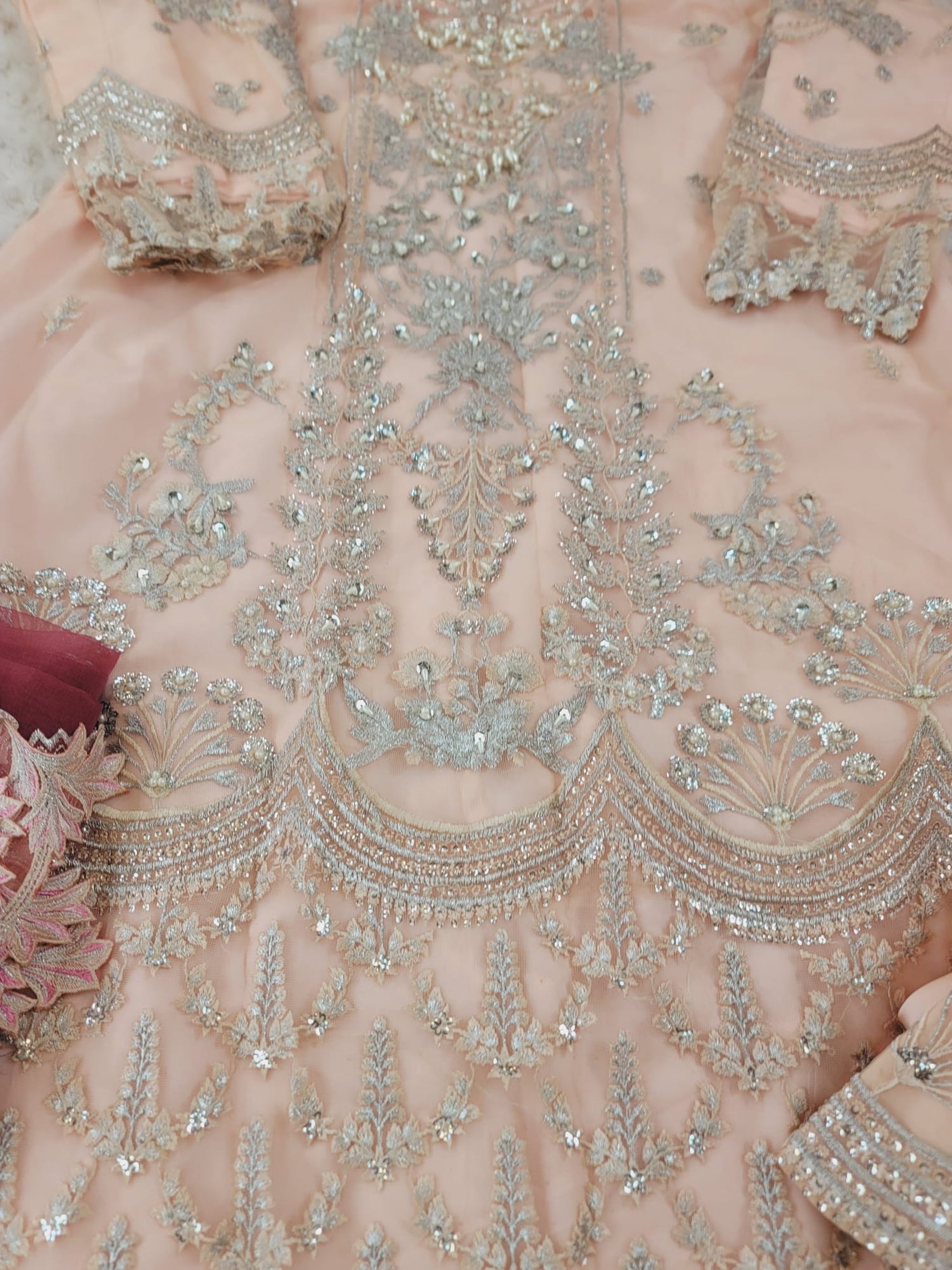 Pakistani Stitched Embroidery Party Wear Dresses Ready To Ship