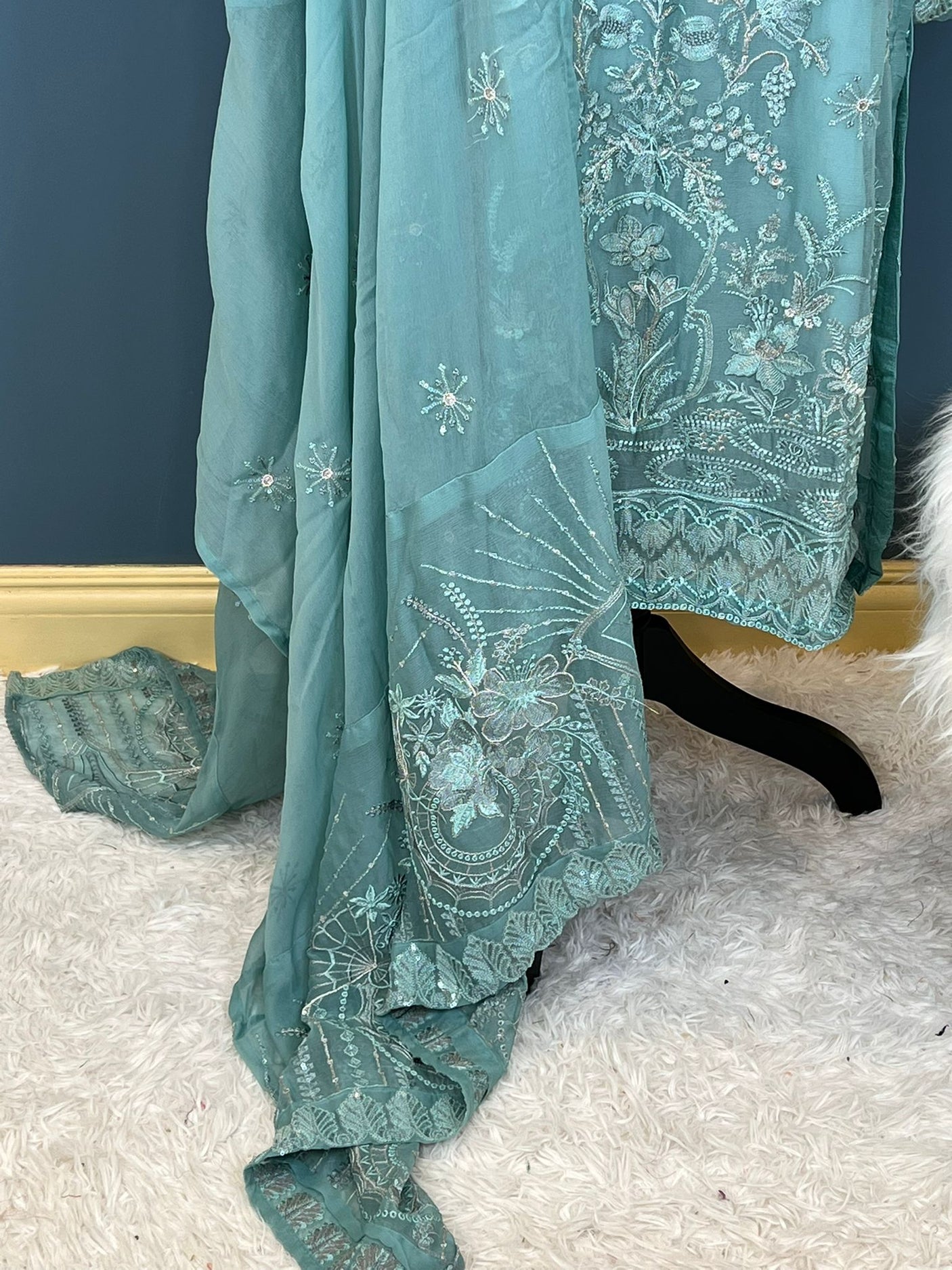 Pakistani Embroidered Party wear Ready To Ship