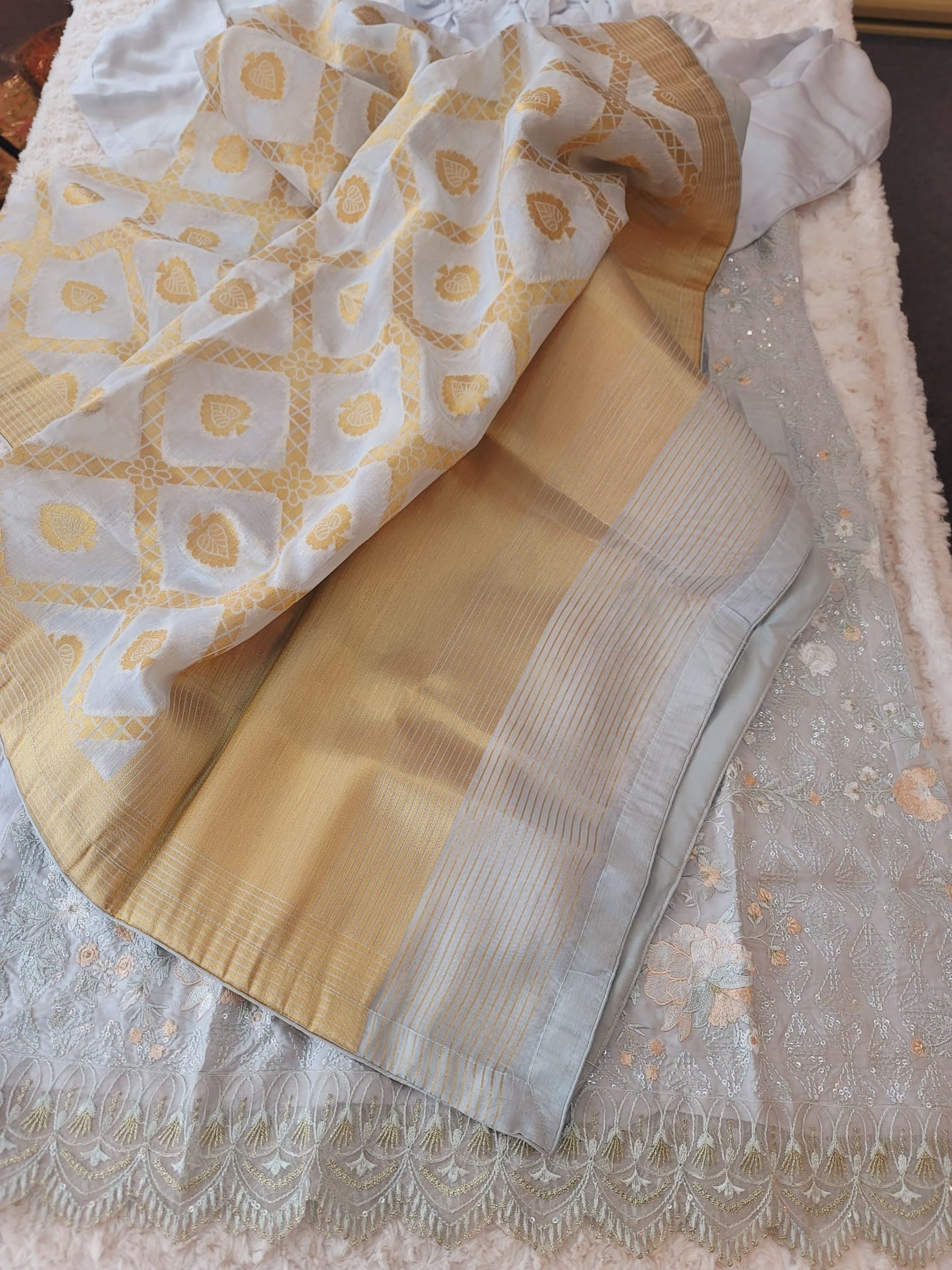 Pakistani Stitched Embroidery Party Wear Dresses Ready To Ship