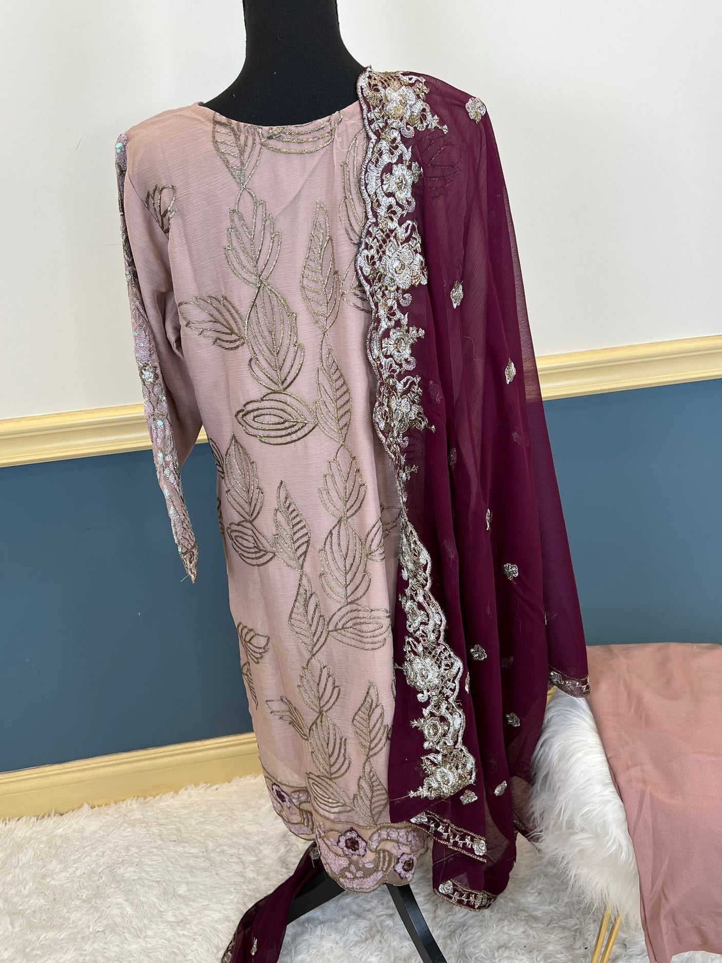 Pakistani Embroidered Party wear Ready To Ship
