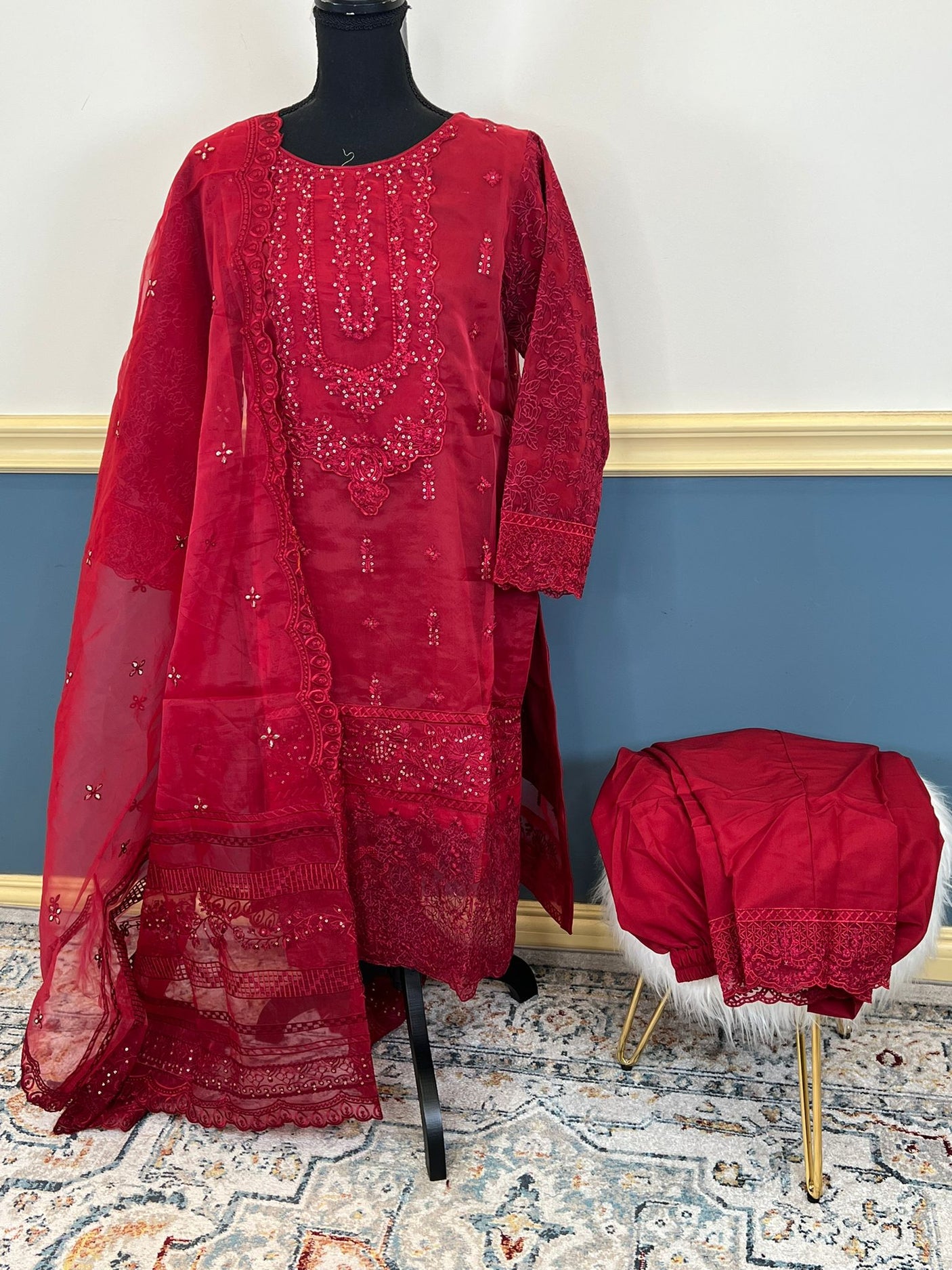 Pakistani Embroidered Party wear Ready To Ship