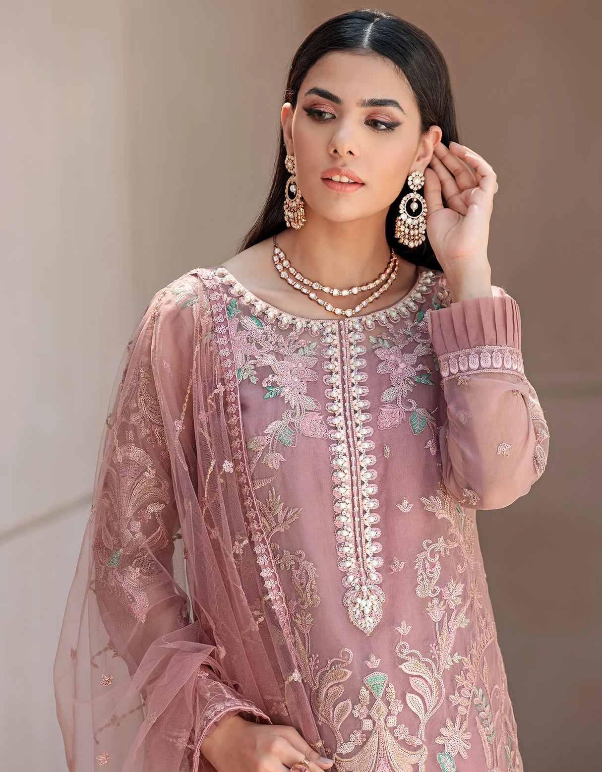 Nafasat By Emaan Adeel Embroidered Chiffon Collection