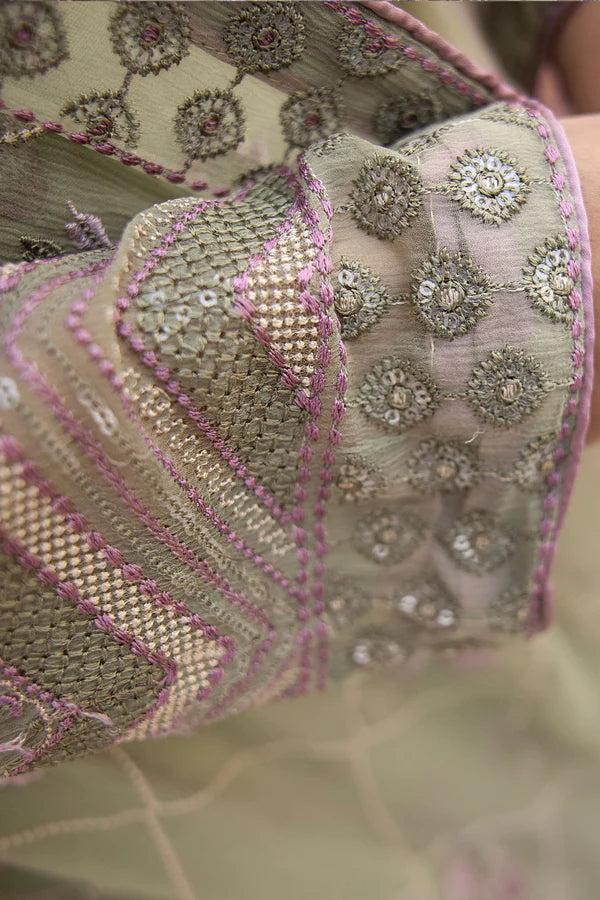 Johra Gold Luxury Chiffon Collection 100% Original