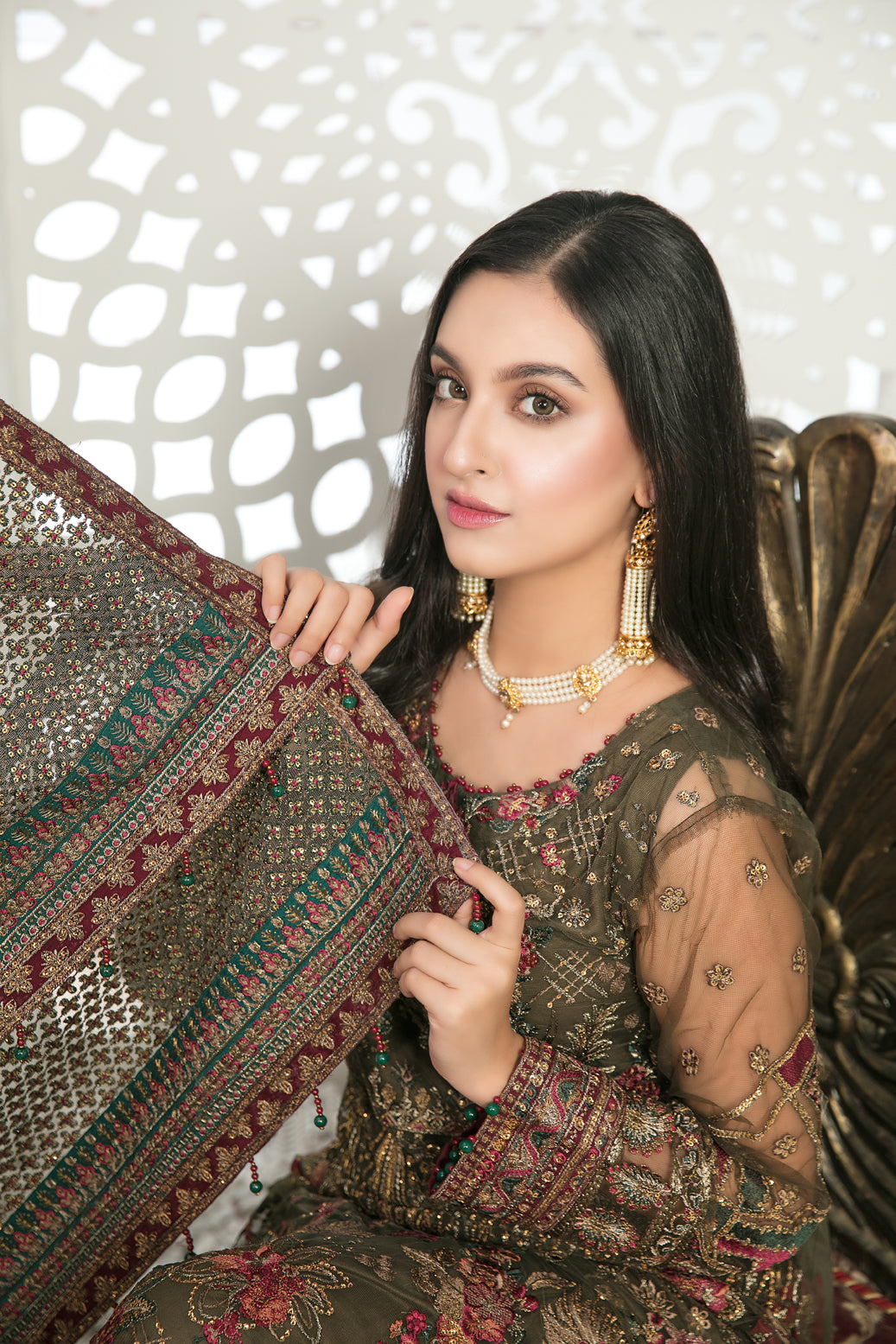 Lydia by Tawakkal Luxury Chiffon Embroidered Collection