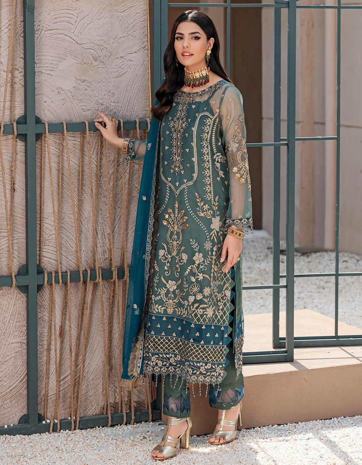 Nafasat By Emaan Adeel Embroidered Chiffon Collection