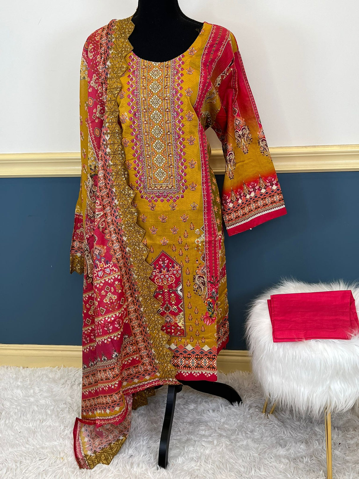 Bin Saeed original embroidered lawn Collection