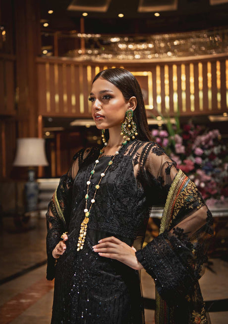 AIK Embroidered Chiffon Collection-100% Original Guaranteed