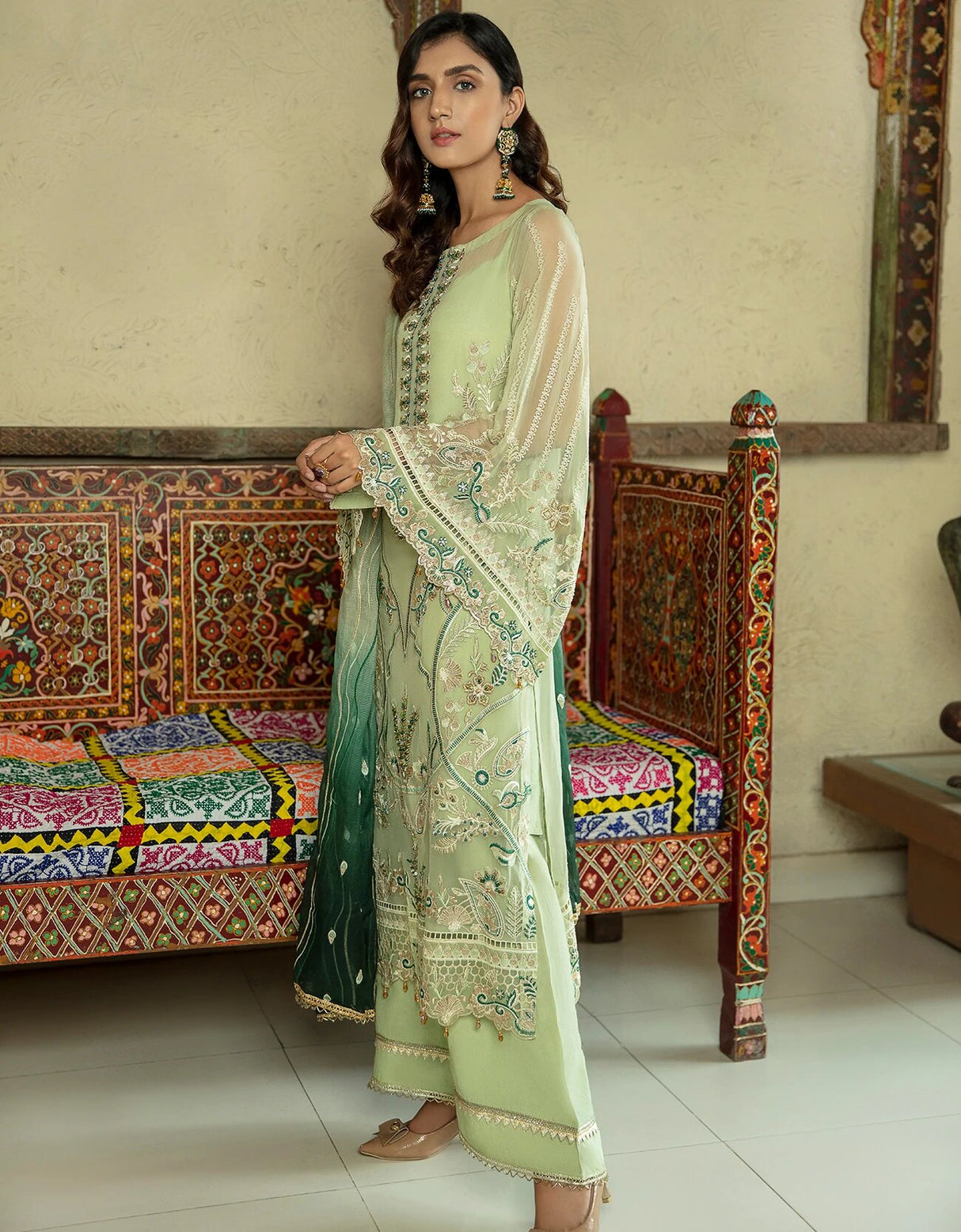Le Festa by Emaan Adeel Chiffon Collection -100% Original Guaranteed