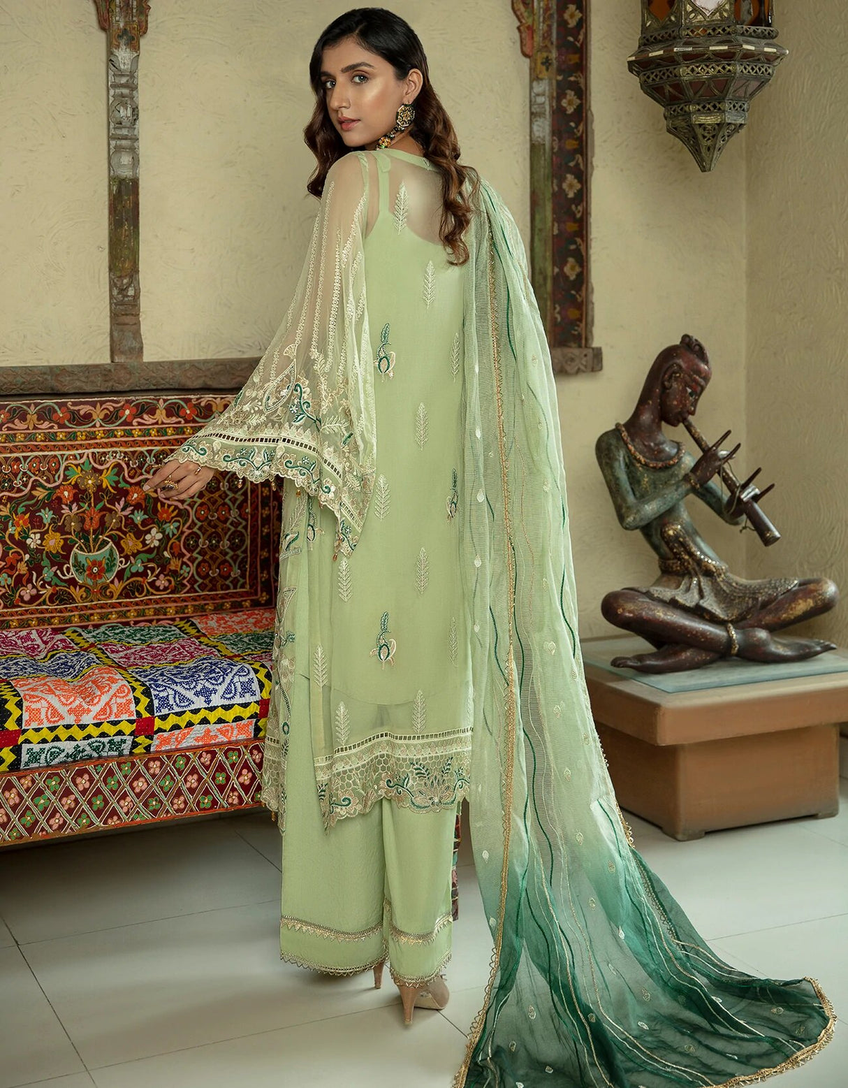 Le Festa by Emaan Adeel Chiffon Collection -100% Original Guaranteed