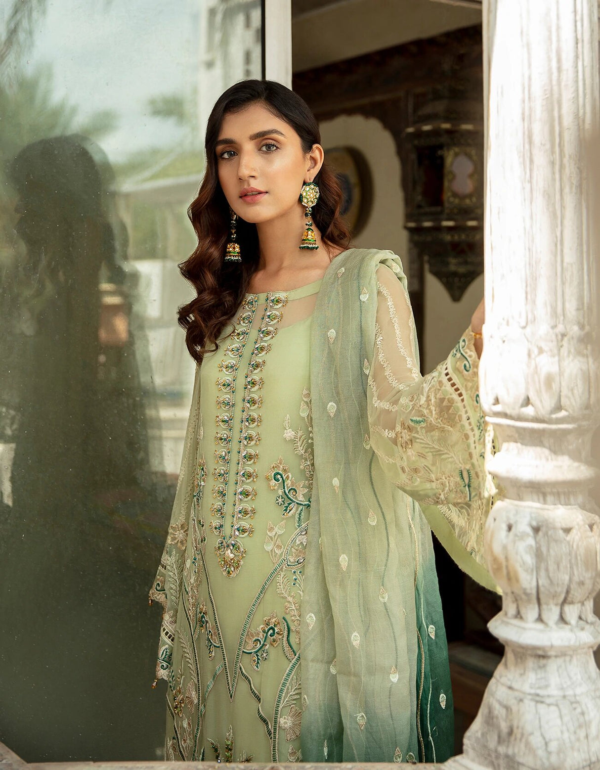 Le Festa by Emaan Adeel Chiffon Collection -100% Original Guaranteed