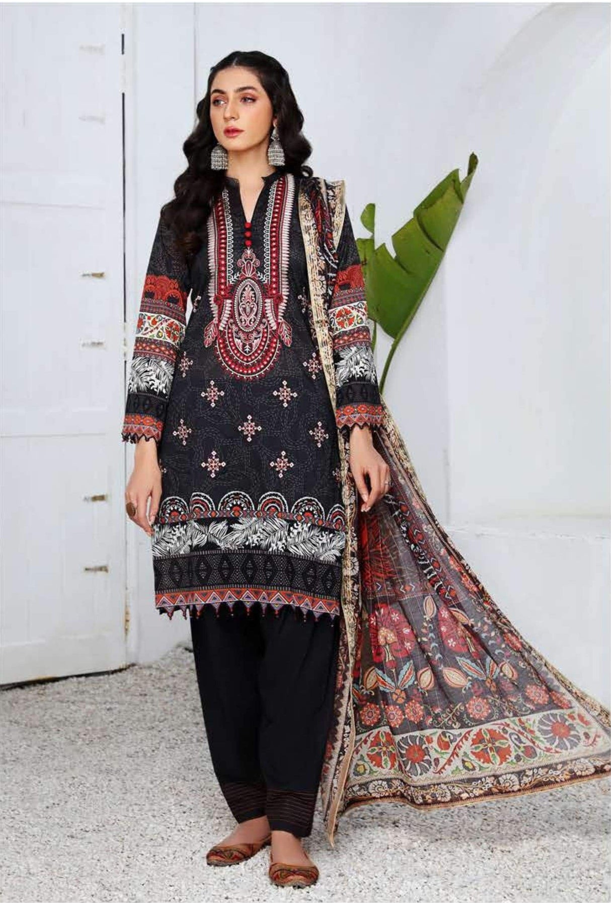 Mahajal Embroidered Lawn Collection 2021 -100% Original Guaranteed