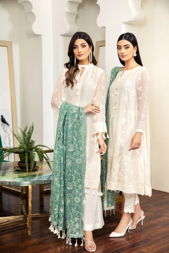 Alizeh Fashion By Bilal's Embroidered Chiffon Collection 2021 -100% Original Guaranteed