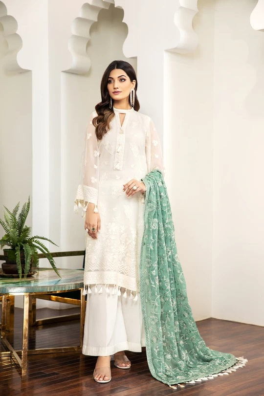 Alizeh Fashion By Bilal's Embroidered Chiffon Collection 2021 -100% Original Guaranteed