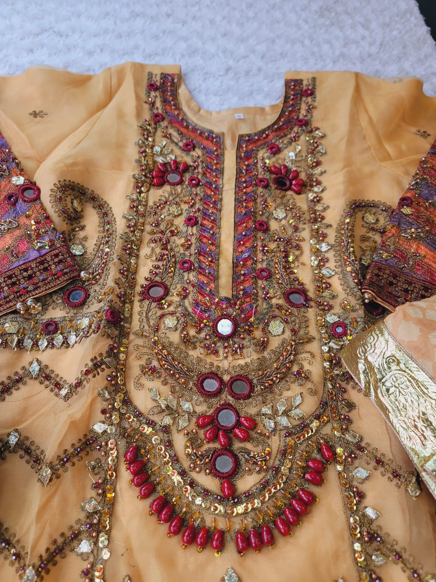 Pakistani Stitched Embroidery Party Wear Dresses Ready To Ship