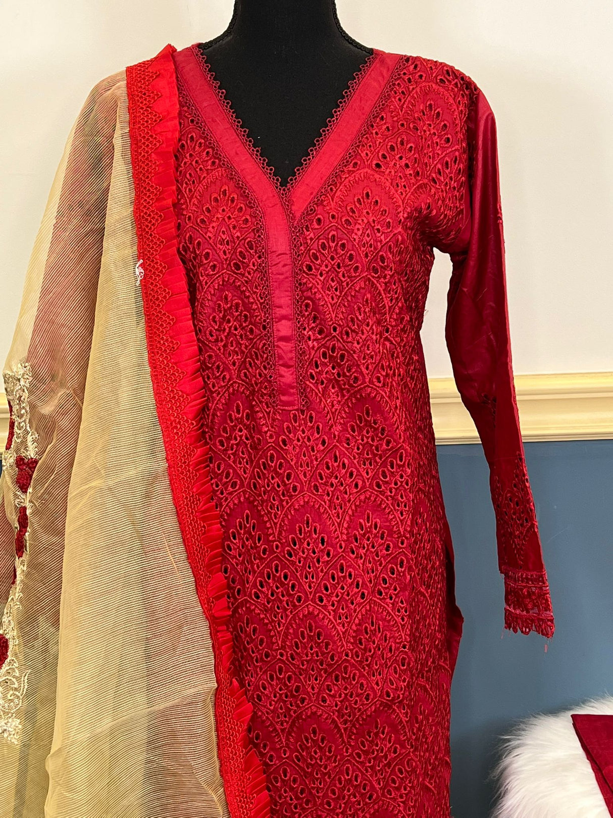 Luxury Embroidered lawn Ready To Ship