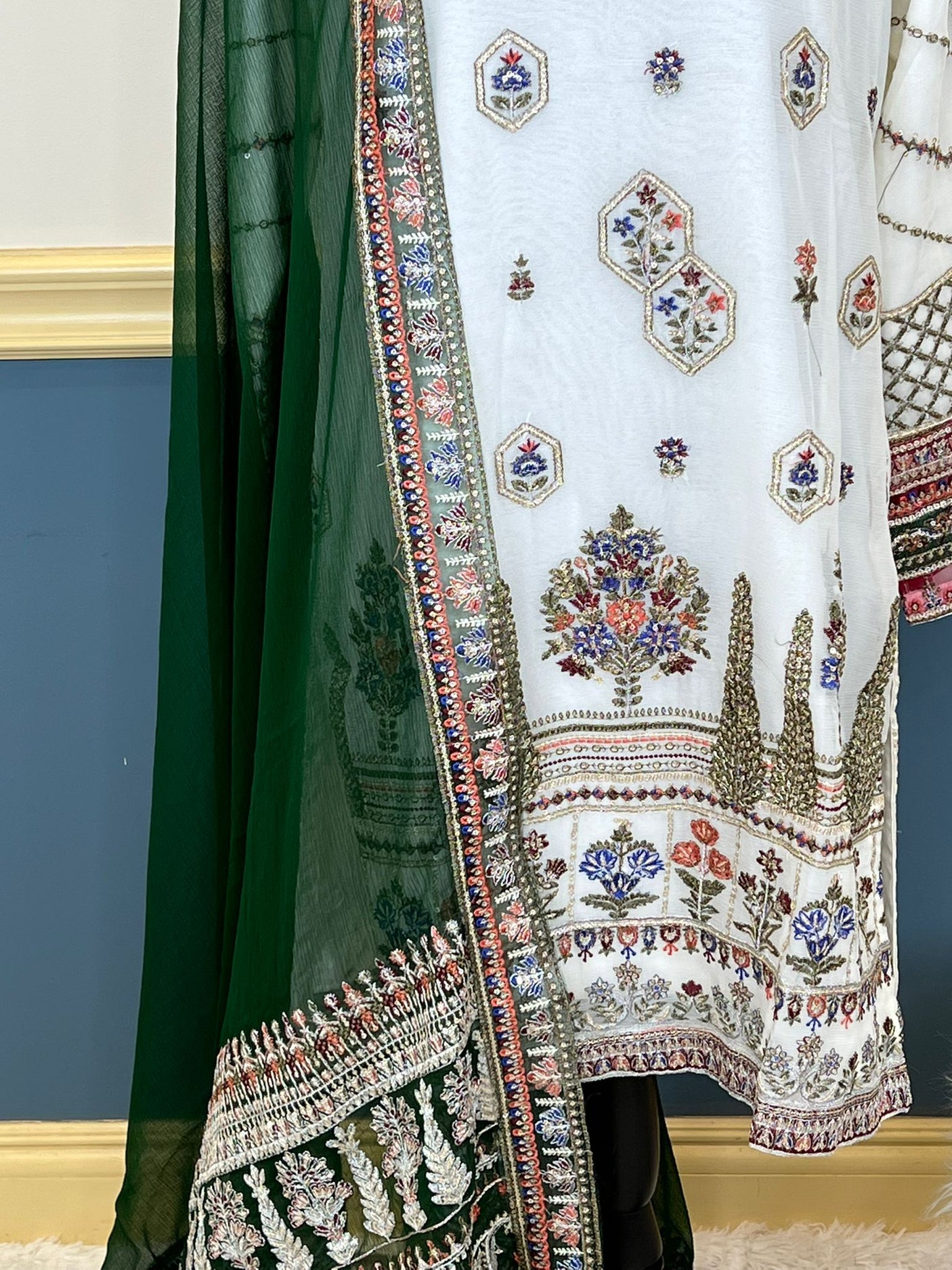 Pakistani Embroidered Party wear Ready To Ship
