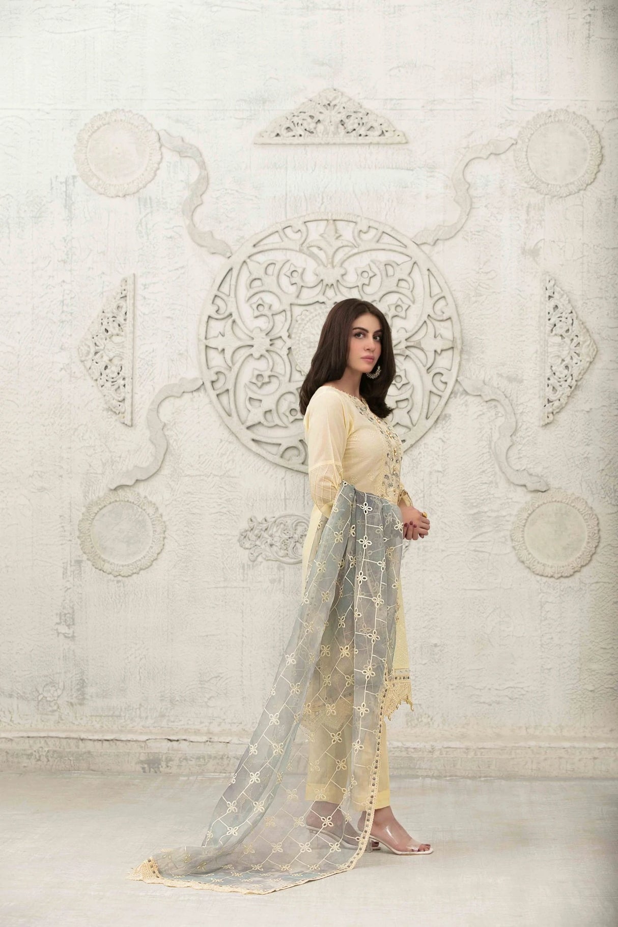 Chloe Schiffli Lawn By Tawakkal 100% Original