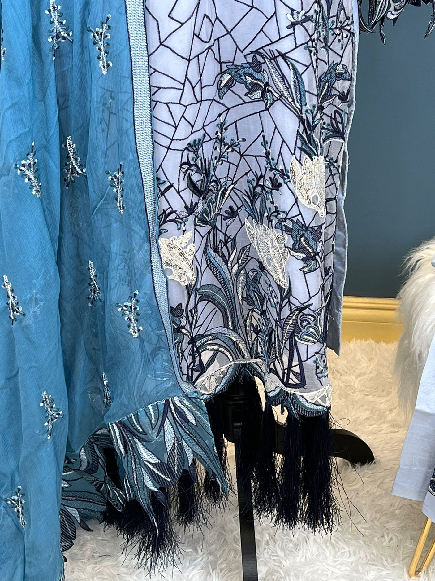 Pakistani Stitched Embroidery Party Wear Dresses Ready To Ship