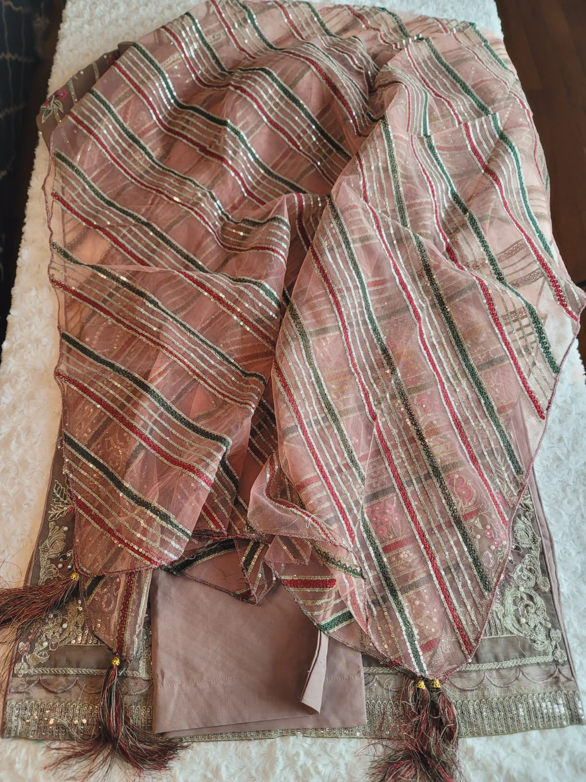 Pakistani Stitched Embroidery Party Wear Dresses Ready To Ship