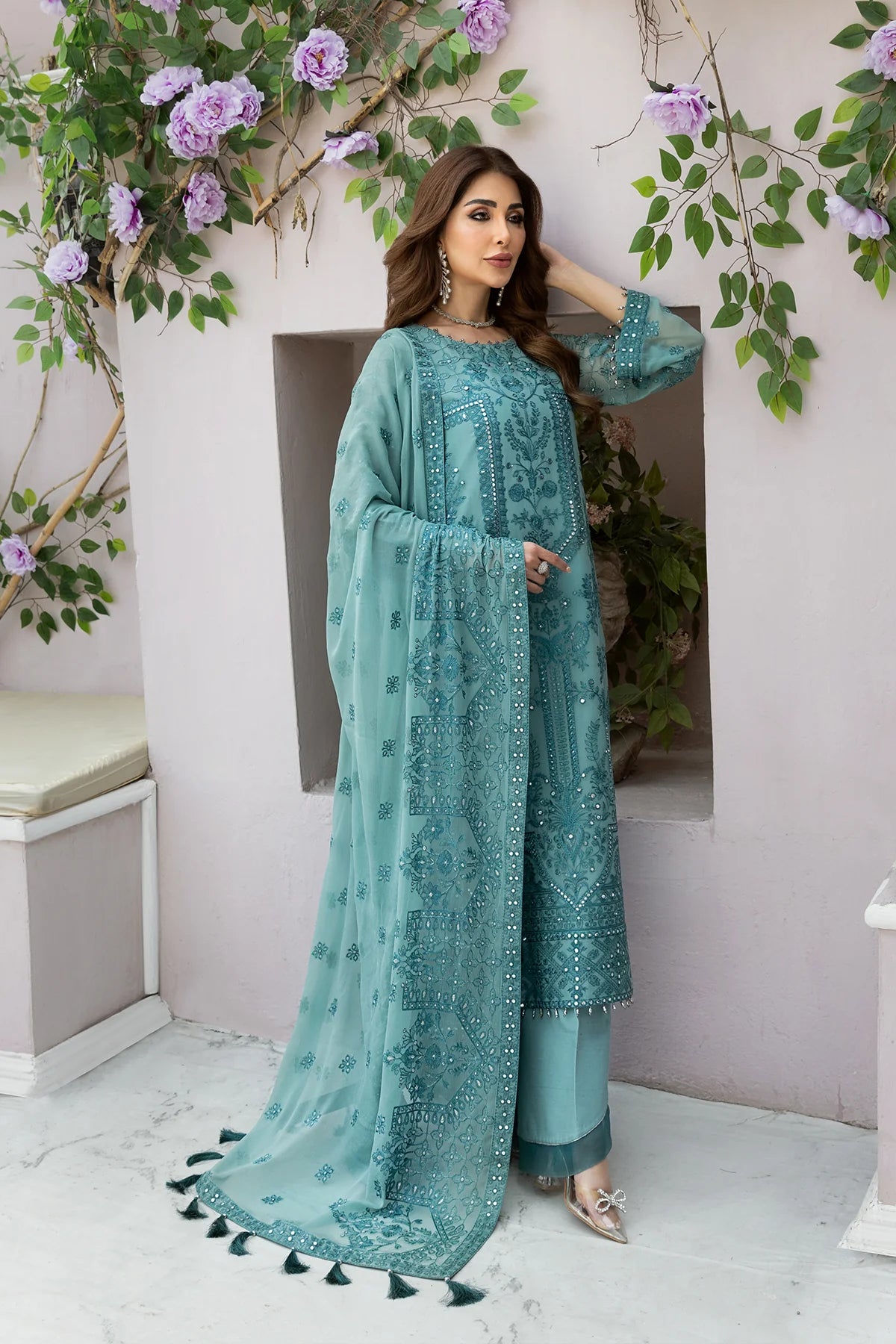 Dhaagay By Alizeh Luxury Chiffon Collection-100% Original