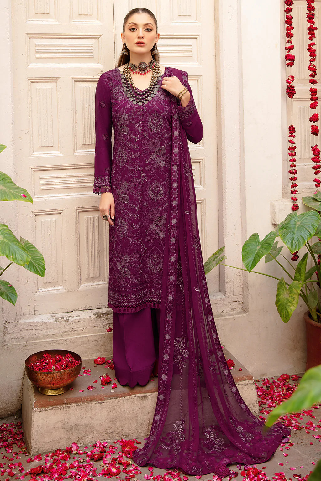 Reet by Ramsha Luxury Karandi Collection 100% Original