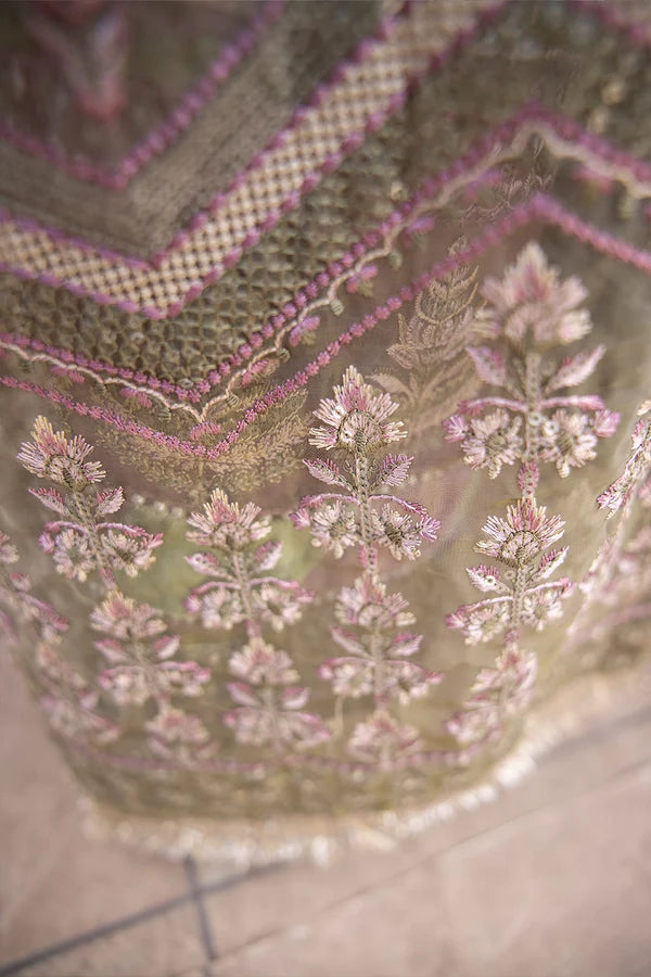 Johra Gold Luxury Chiffon Collection 100% Original