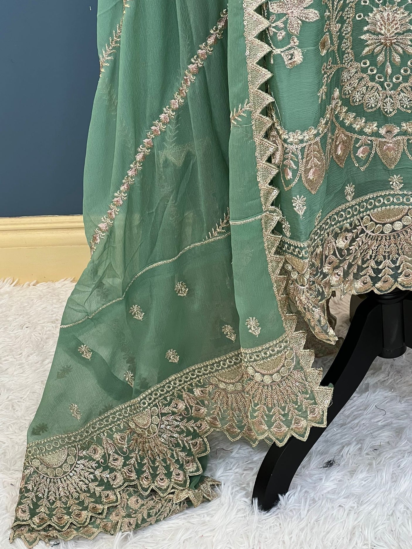 Pakistani Embroidered Party wear Ready To Ship
