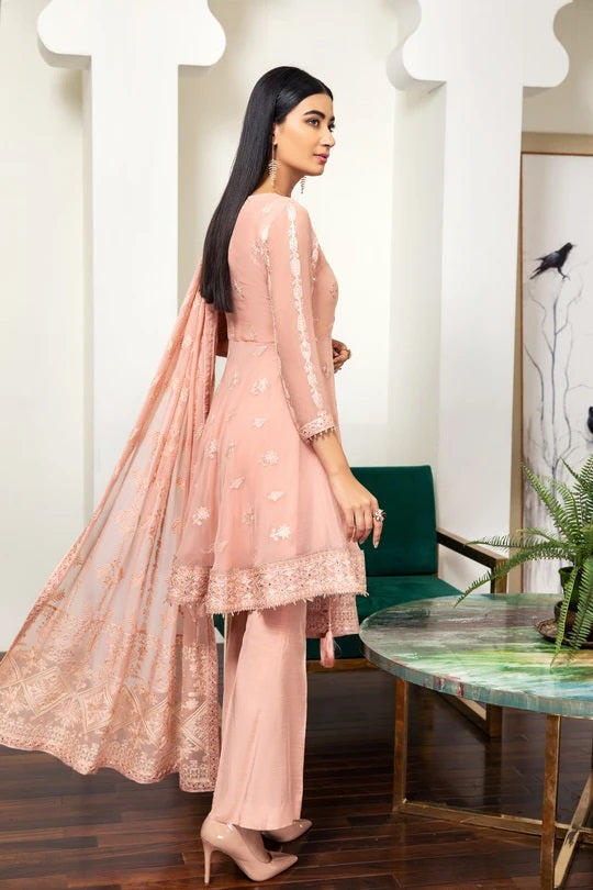 Alizeh Fashion By Bilal's Embroidered Chiffon Collection 2021 -100% Original Guaranteed