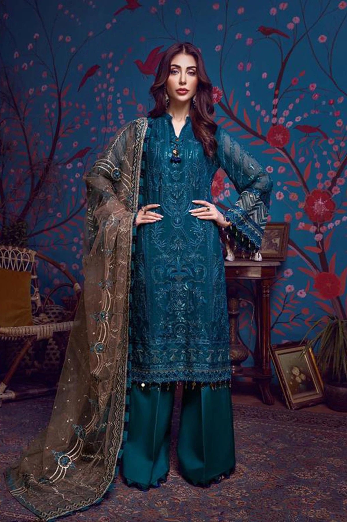 Barroco by Adan’s Libas Chiffon Collection -100% Original Guaranteed