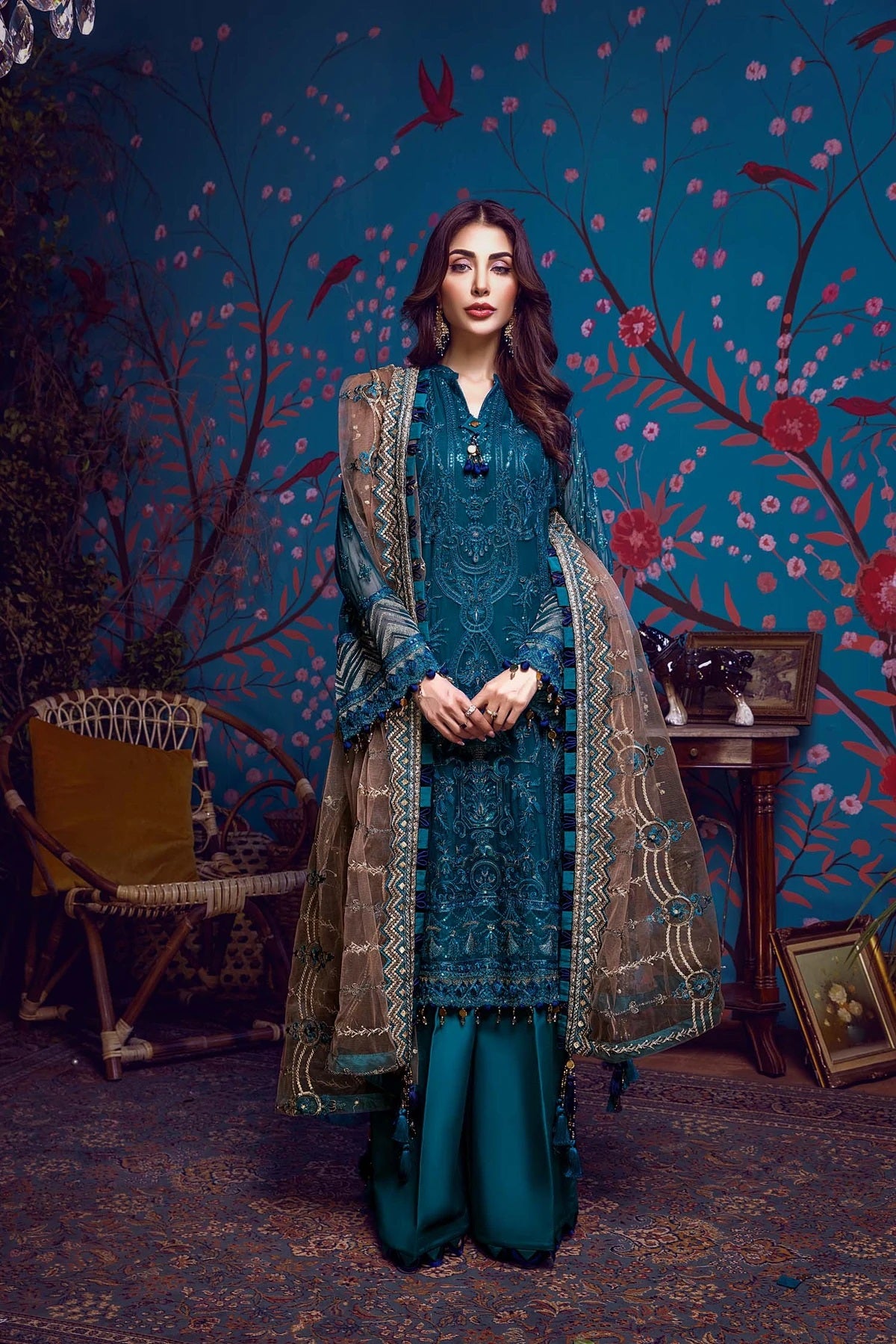 Barroco by Adan’s Libas Chiffon Collection -100% Original Guaranteed