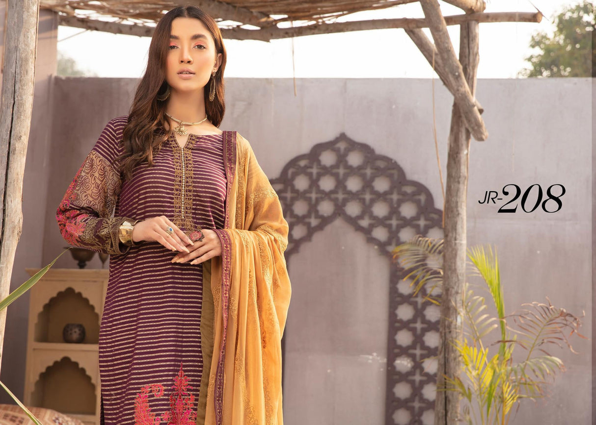 NAMAEESH by Johra Embroidered Lawn Collection 2021 -100% Original Guaranteed