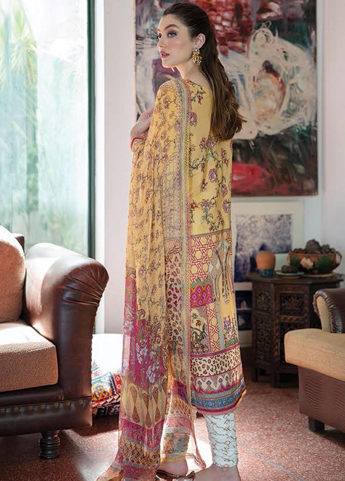 Aabyaan Embroidered Lawn Collection-100% Original Guaranteed