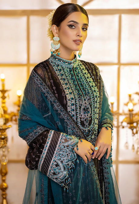 Adan's Libas Ravia Schiffli Embroidered Chiffon Collection