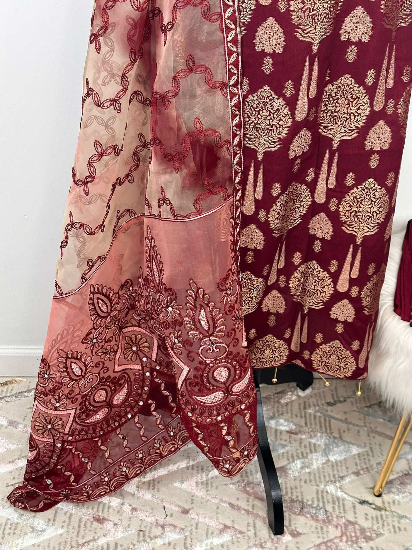 Pakistani Embroidered Luxury Lawn Ready To Ship