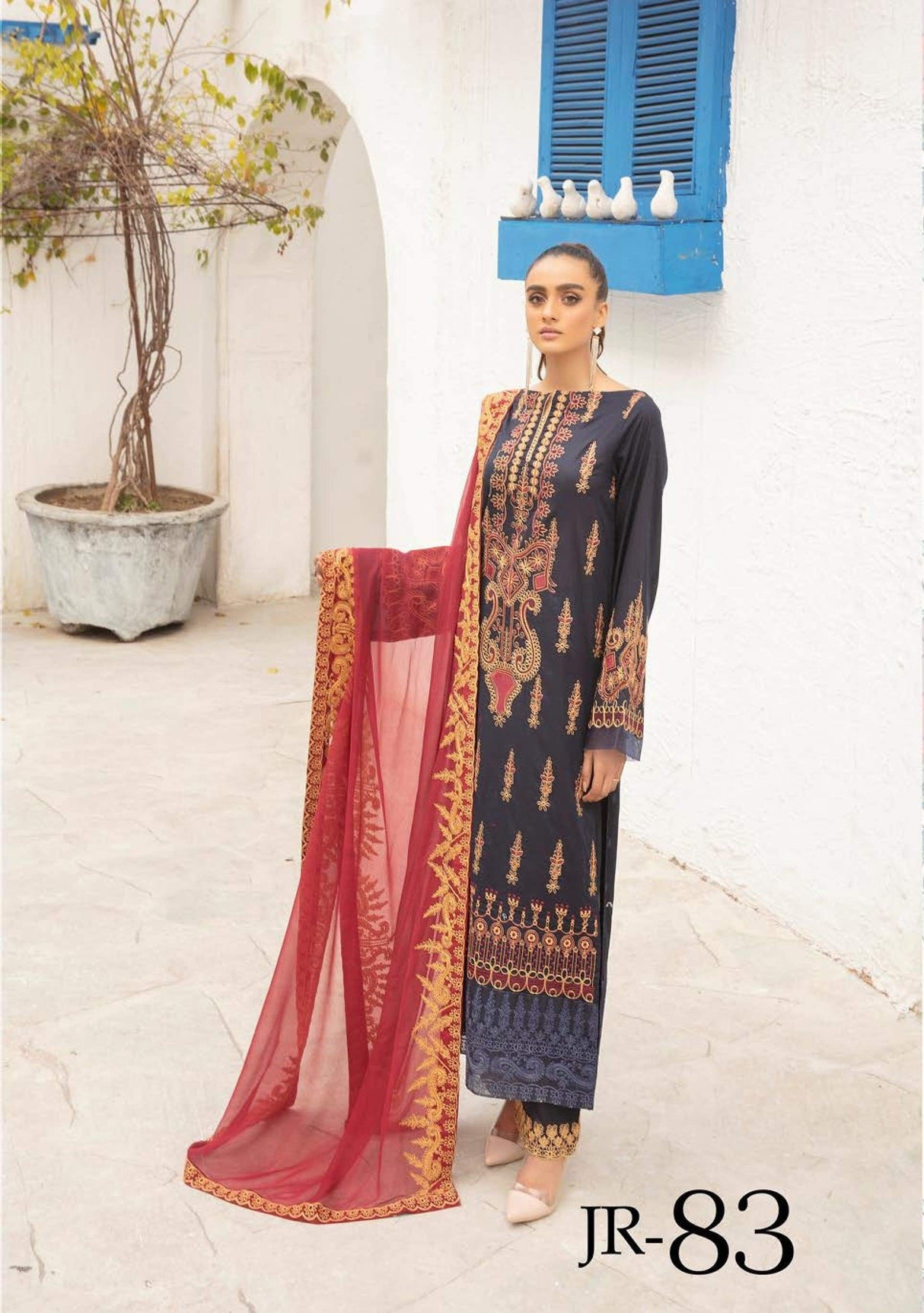 IRIS by Johra Exclusive Lawn Collection-100% Original Guaranteed