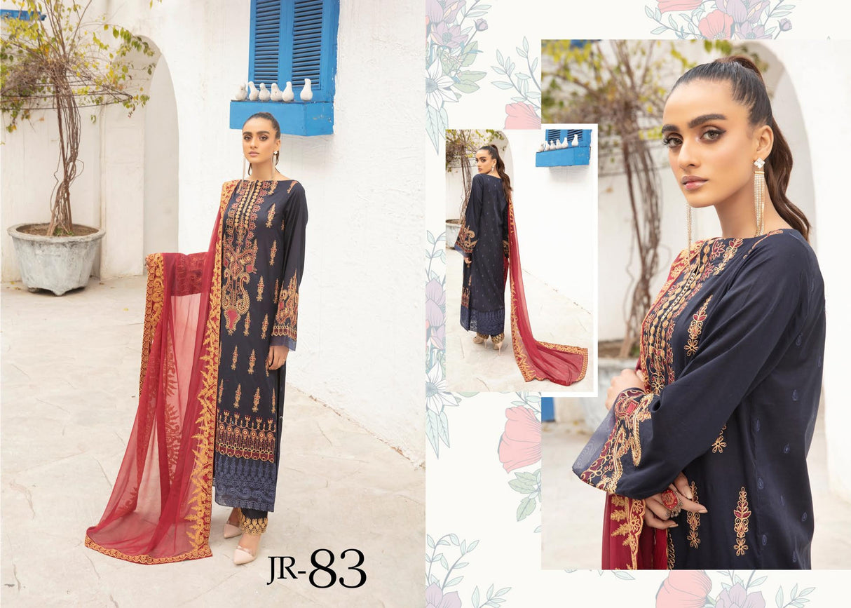 IRIS by Johra Exclusive Lawn Collection-100% Original Guaranteed